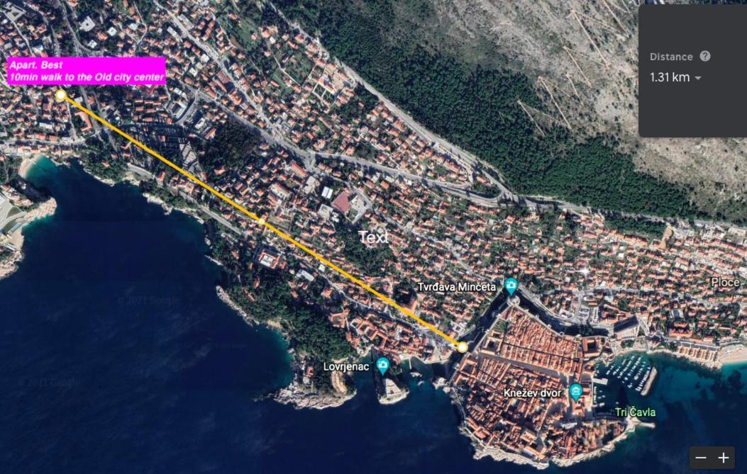 Spacious 4 Bedroom Dubrovnik Apartment Екстер'єр фото